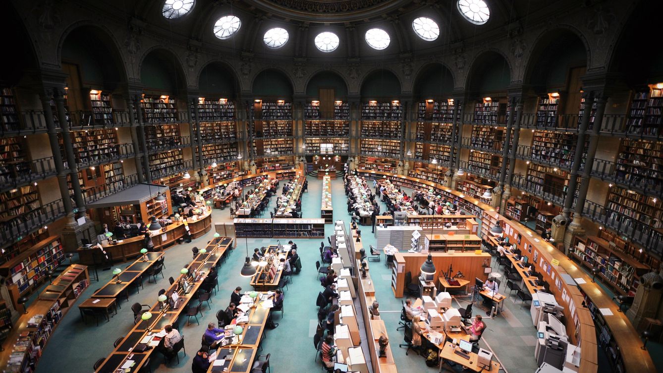 Sala Oval de la Biblioteca Nacional de Francia